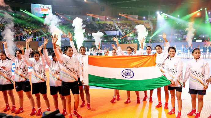 Indian Women's Team won the Inaugural Kho Kho World Cup