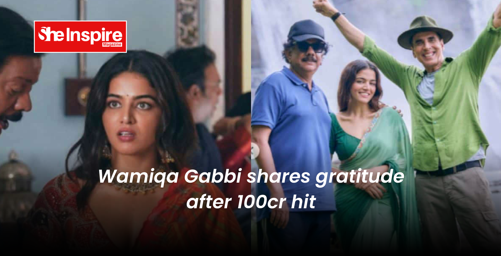 Wamiqa Gabbi Expresses Gratitude After 100cr Success